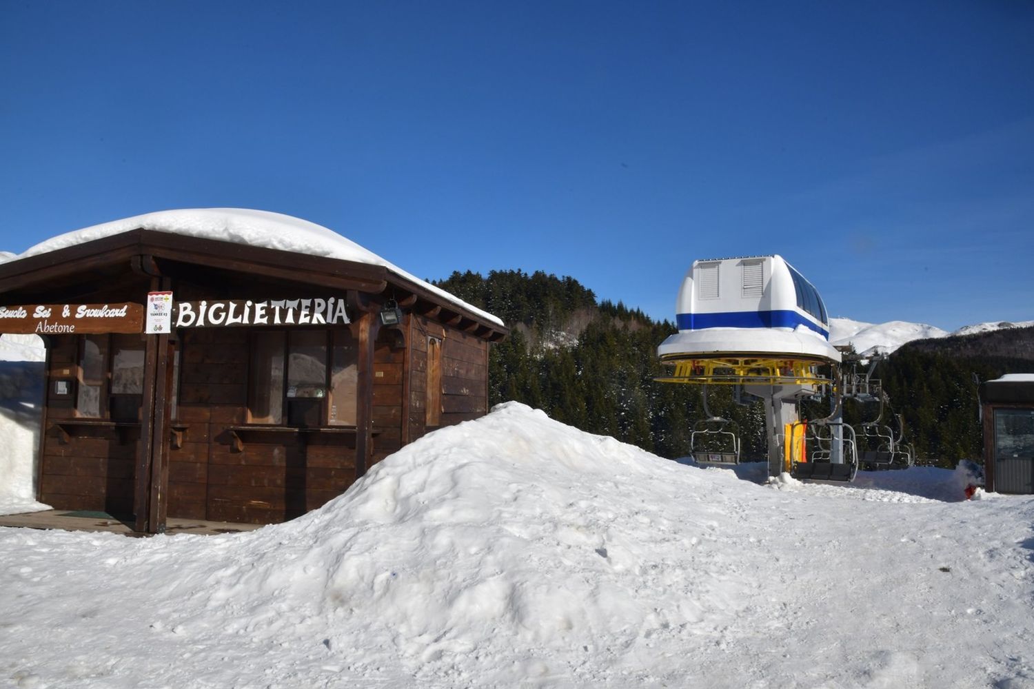 Abetone, piste da sci e impianti chiusi&nbsp;