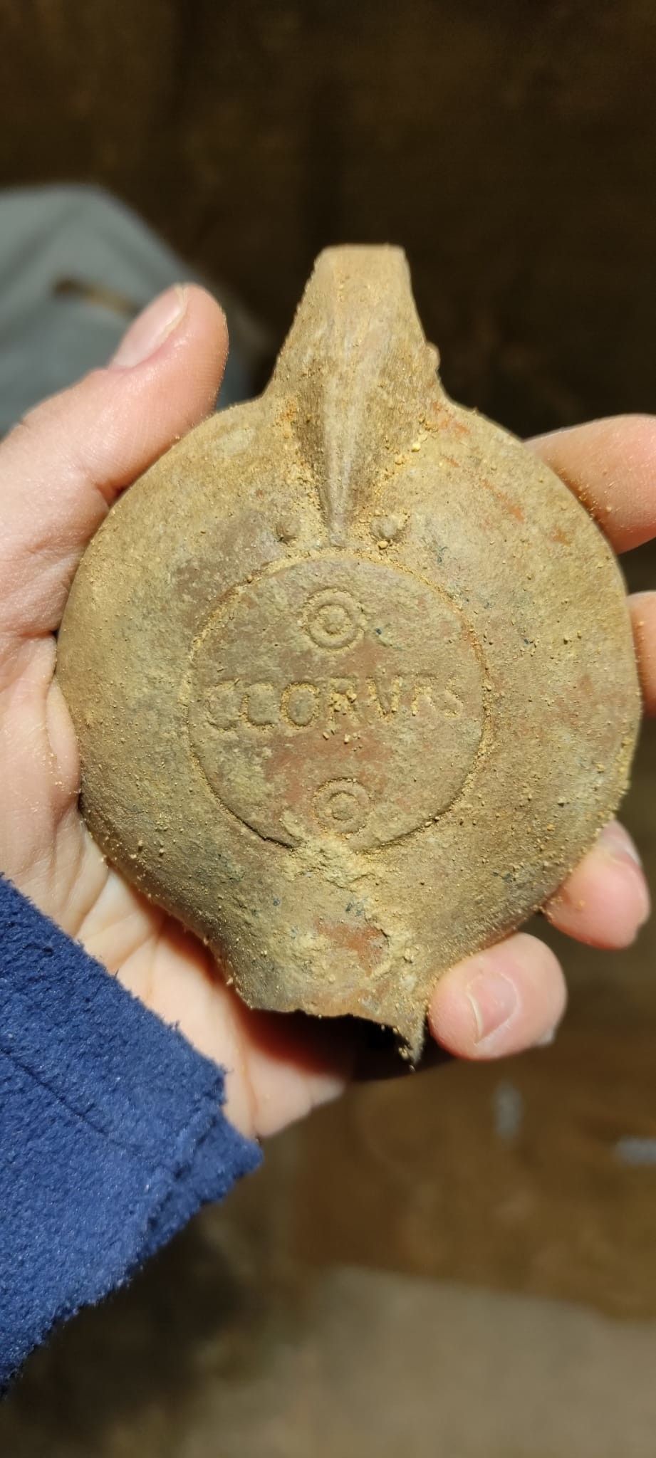 &nbsp;Oggetto ritrovato nella necropoli di Marsala