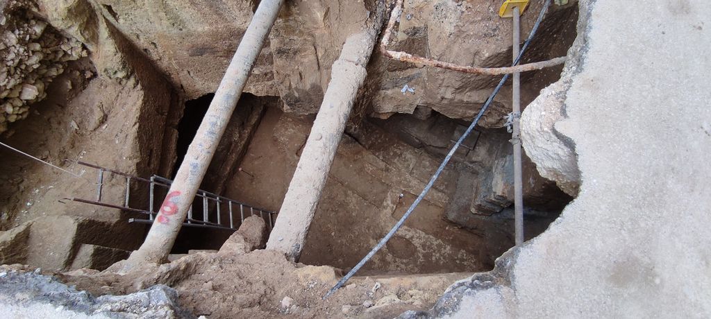 Un dettaglio della necropoli di Marsala