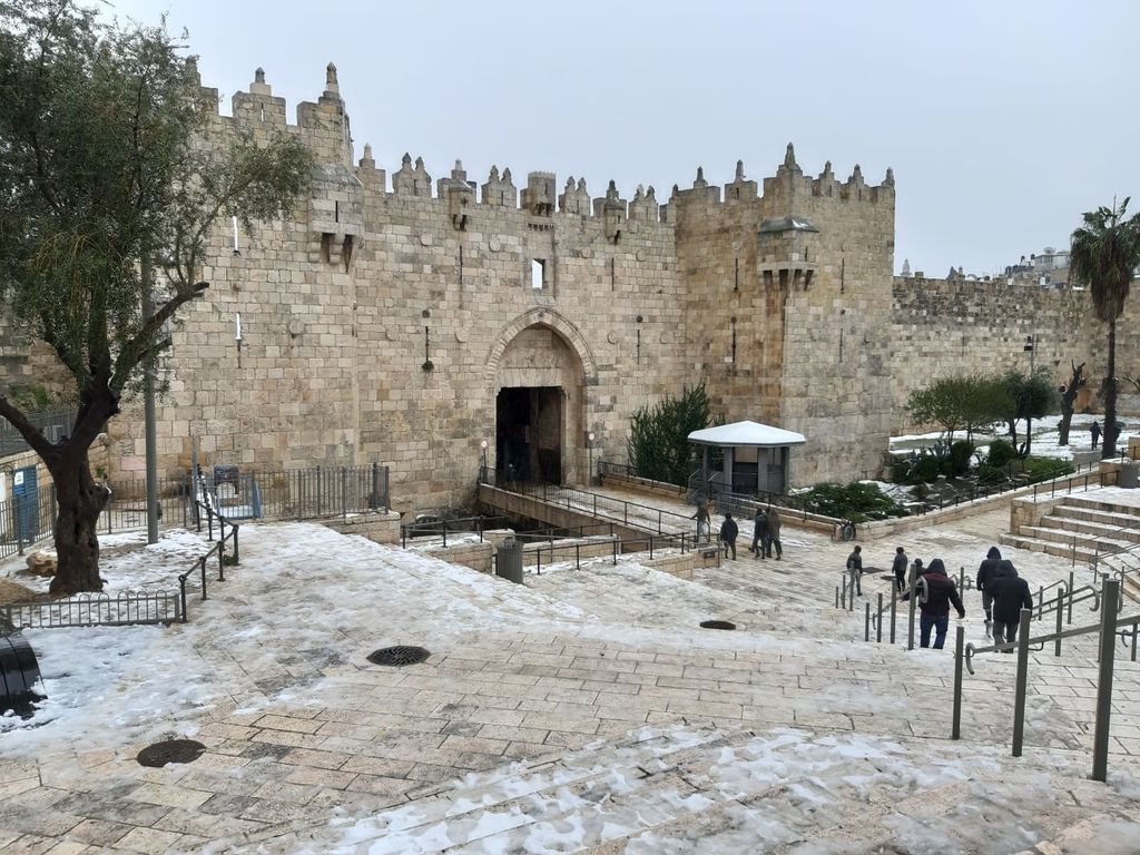 Neve a Gerusalemme