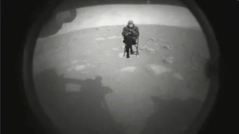 Un meme dedicato a Perseverance