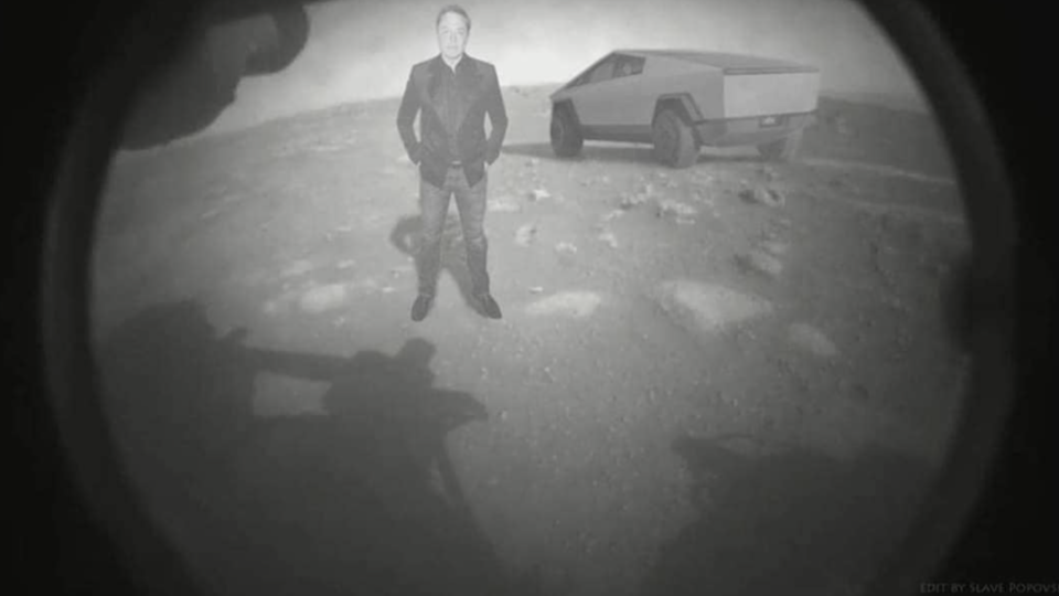 Un meme dedicato a Perseverance