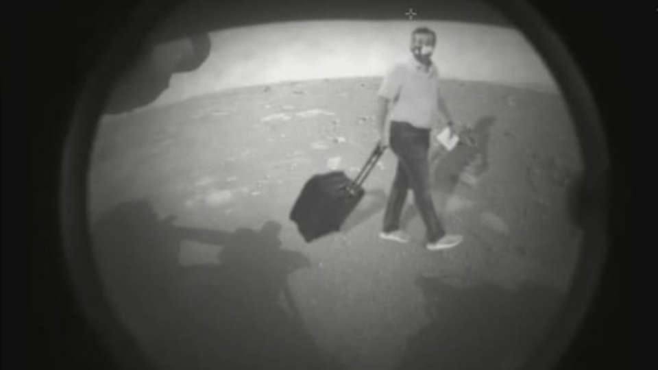 Un meme dedicato a Perseverance