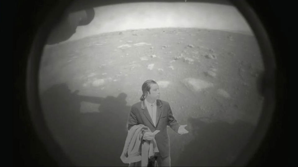 Un meme dedicato a Perseverance