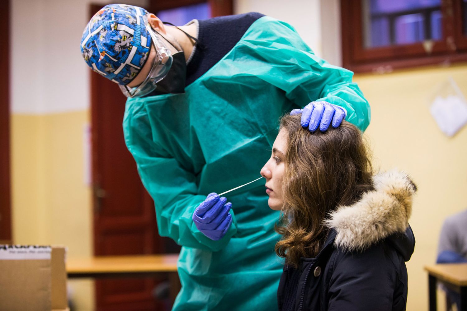 Covid: tamponi rapidi per gli studenti del liceo Parini a Milano