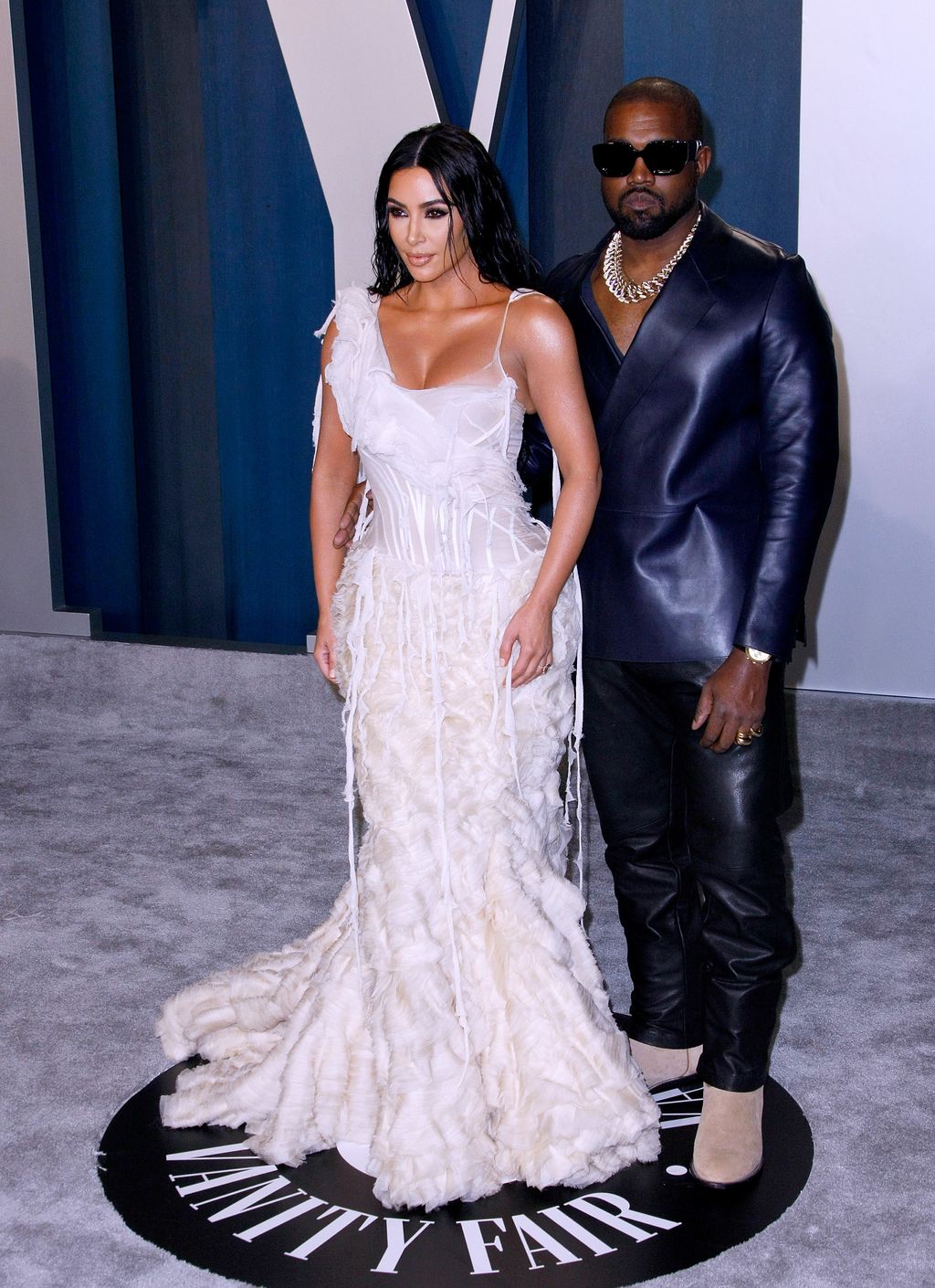 &nbsp;Vanity Fair Oscar Party 2020,  Kim Kardashian West, Kanye West