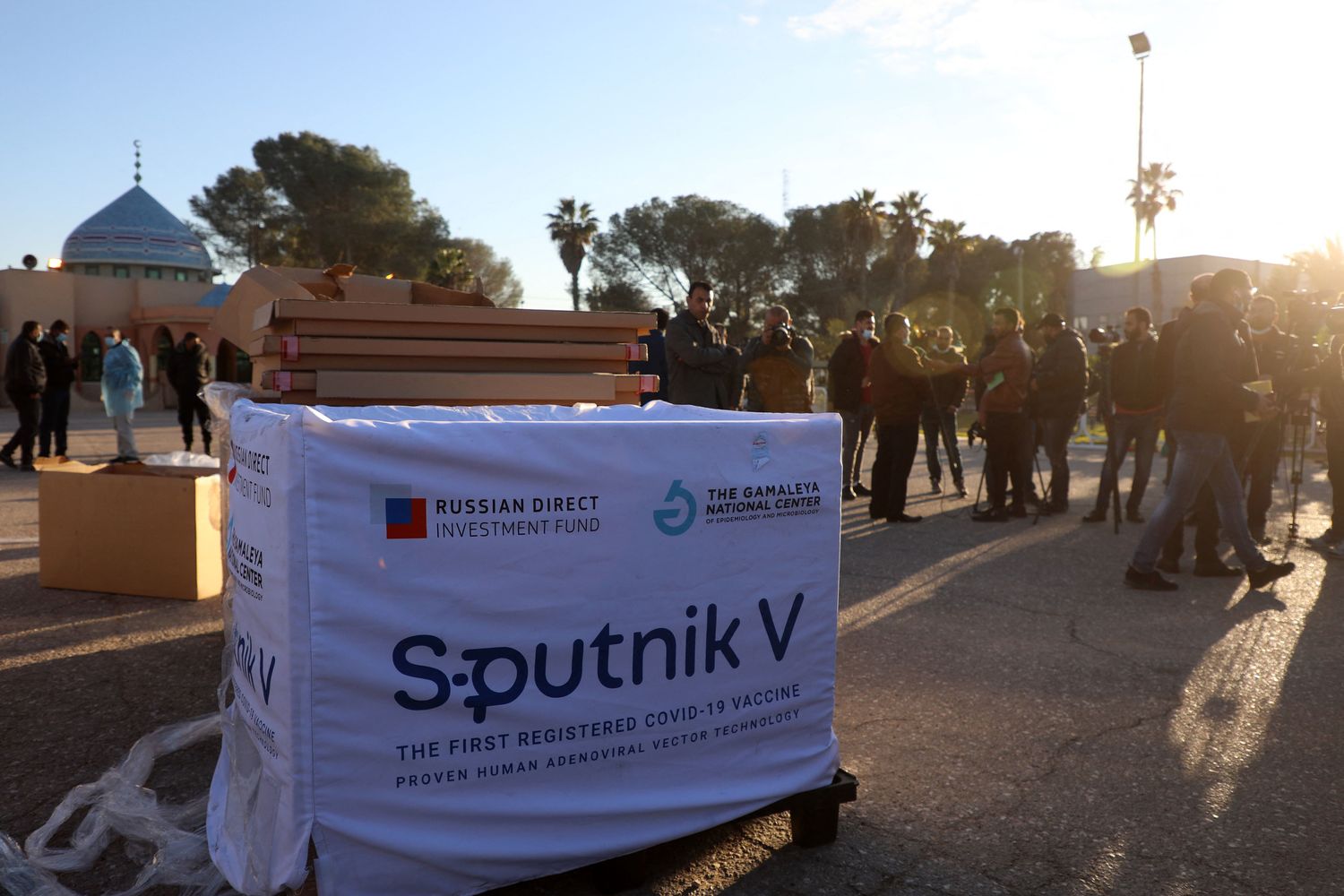 Vaccini Sputnik a Gaza