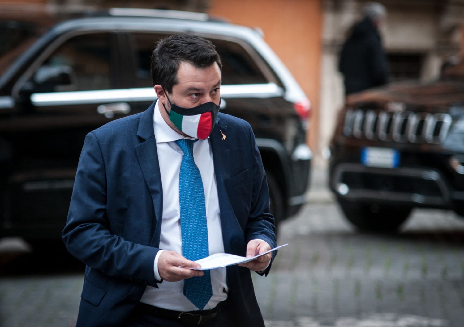 Il leader della Lega, Matteo Salvini