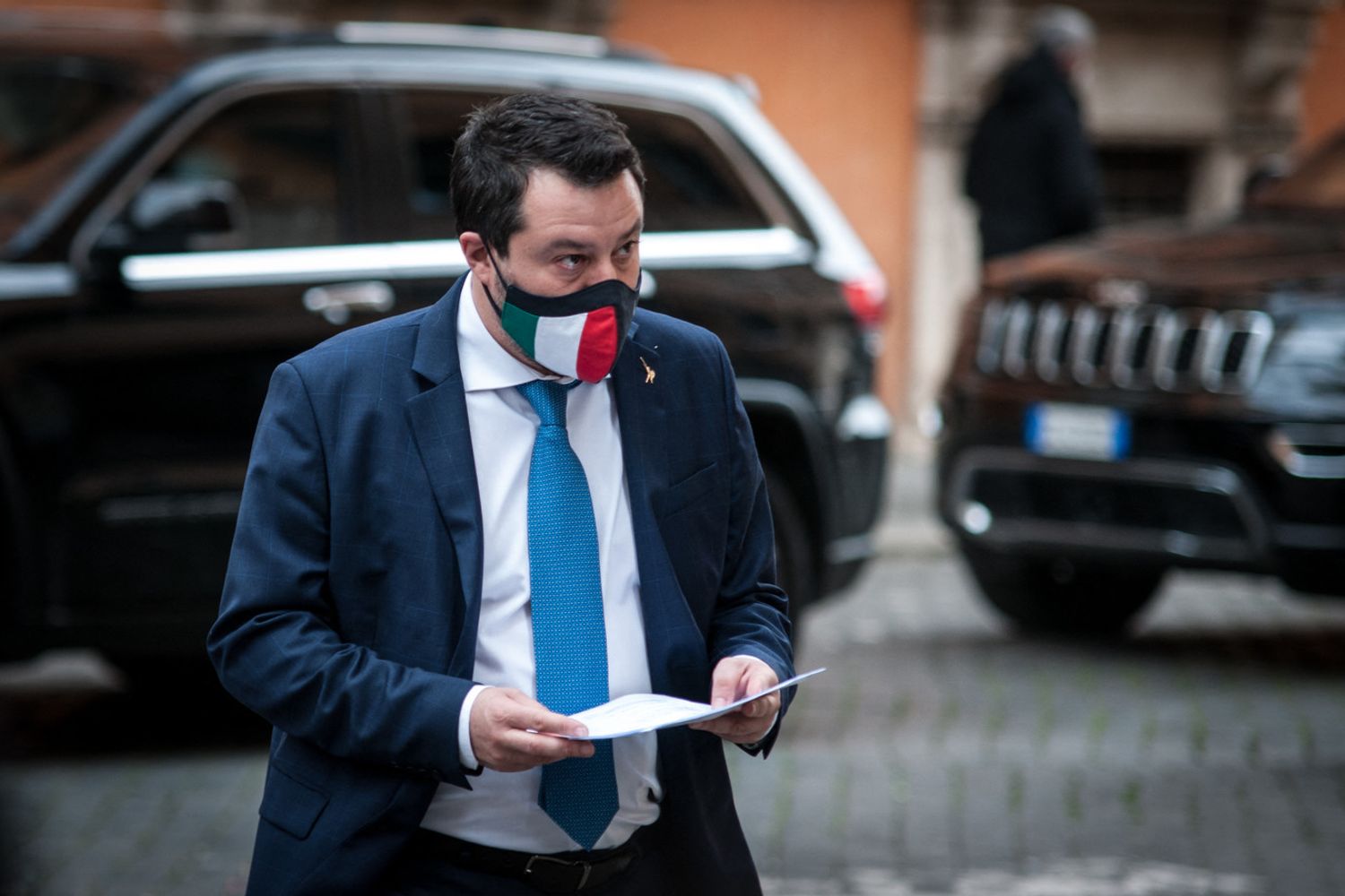 Il leader della Lega, Matteo Salvini
