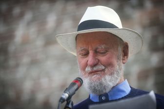 Lawrence Ferlinghetti a Venezia nel 1998