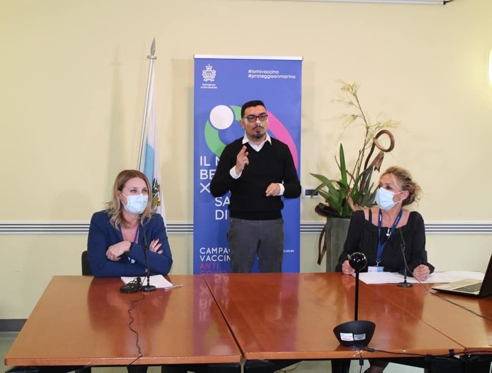 Presentazione della campagna vaccinale di San Marino&nbsp;