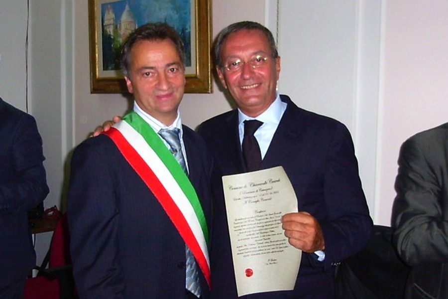 &nbsp;Antonio Catrical&agrave; a Chiaravalle Centrale con l'ex sindaco Nino Bruno