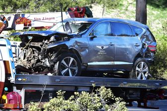 L'incidente stradale in ui &egrave; stato coinvolto Tiger Woods