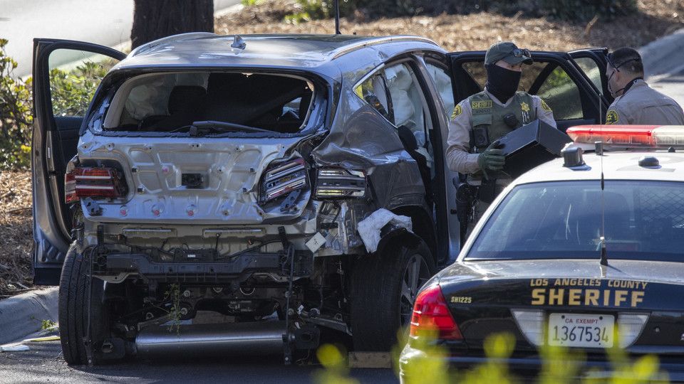 L'incidente stradale in cui &egrave; stato coinvolto Tiger Woods