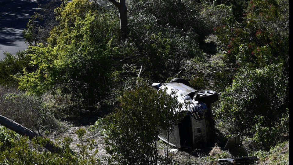 L'incidente stradale in cui &egrave; stato coinvolto Tiger Woods