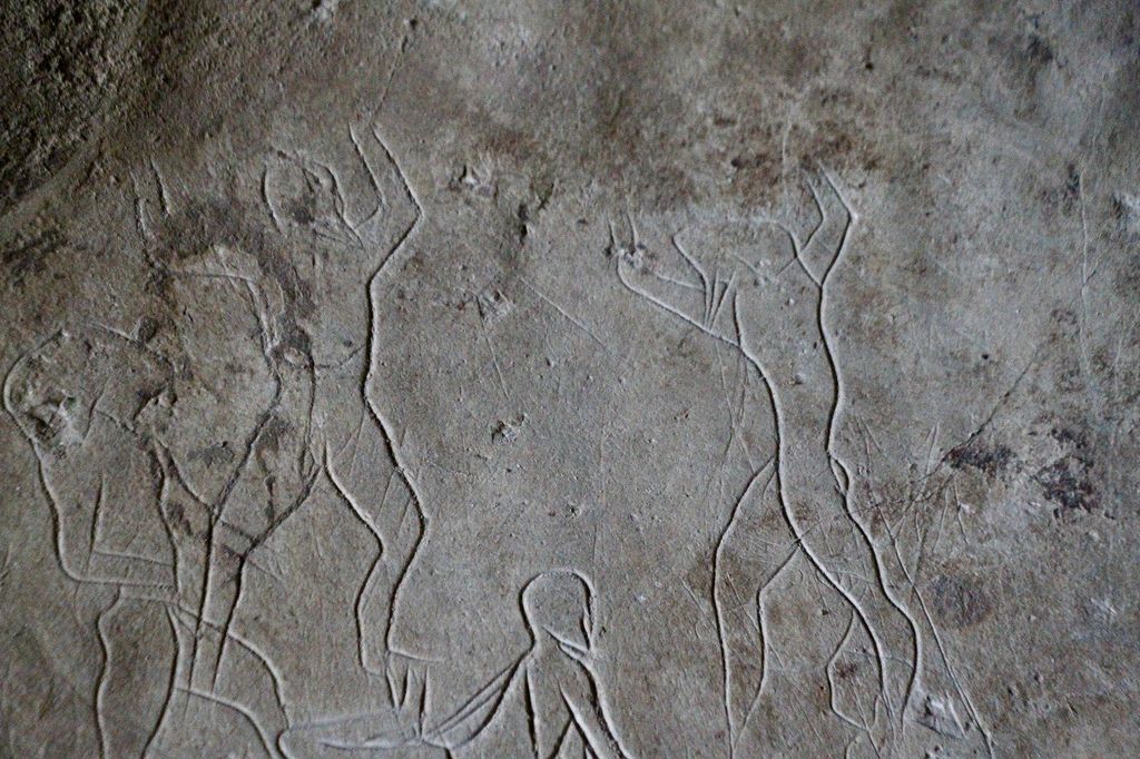 Graffiti grotta dell'Addaura, Palermo