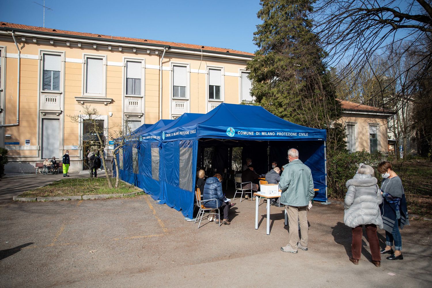 centro vaccinazione covid 19 a Milano&nbsp;