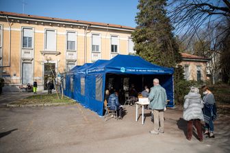 centro vaccinazione covid 19 a Milano&nbsp;