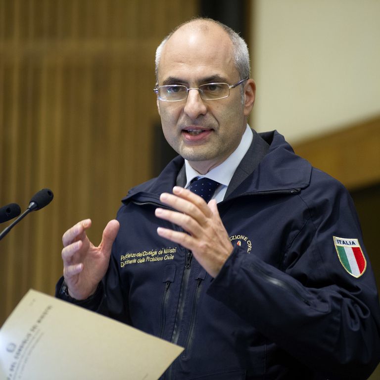 Il nuovo capo della Protezione civile, Fabrizio Curcio