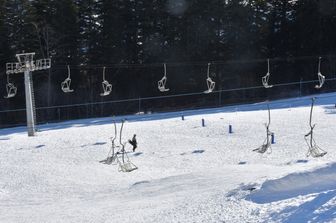 Impianti sciistici chiusi all'Abetone