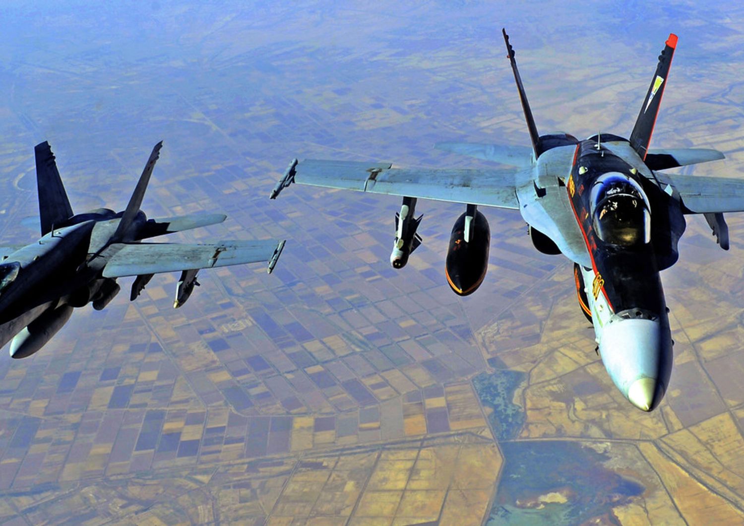 Aerei F-18 Usa impiegati in Iraq