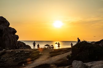 Il promontorio di Capo Testa, in Sardegna