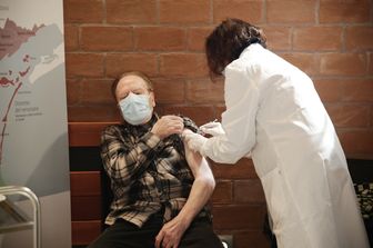 Una vaccinazione in Veneto