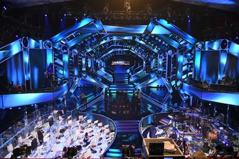 La scenografia del Festival di Sanremo
