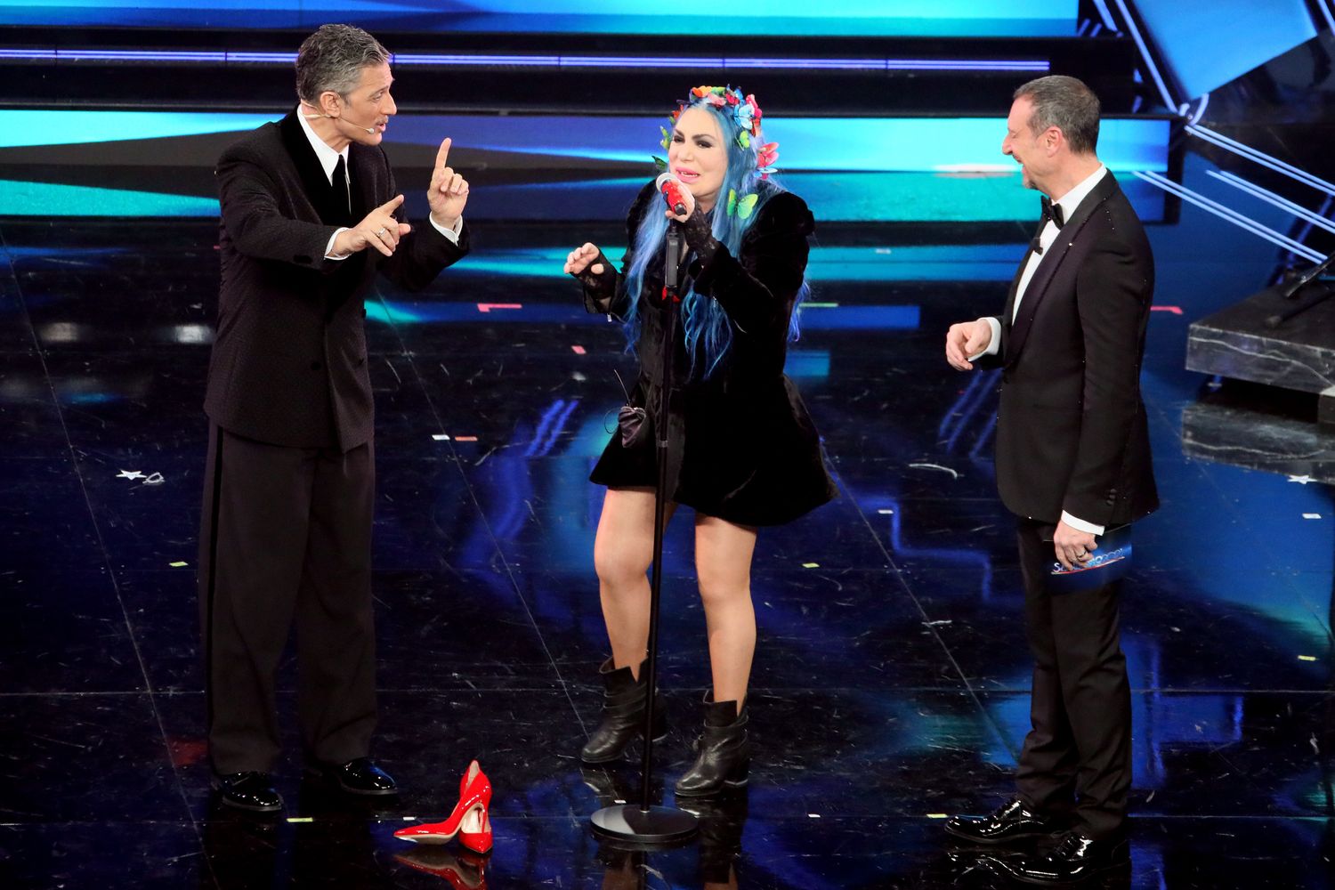 Fiorello, Loredana Bert&egrave; e Amadeus