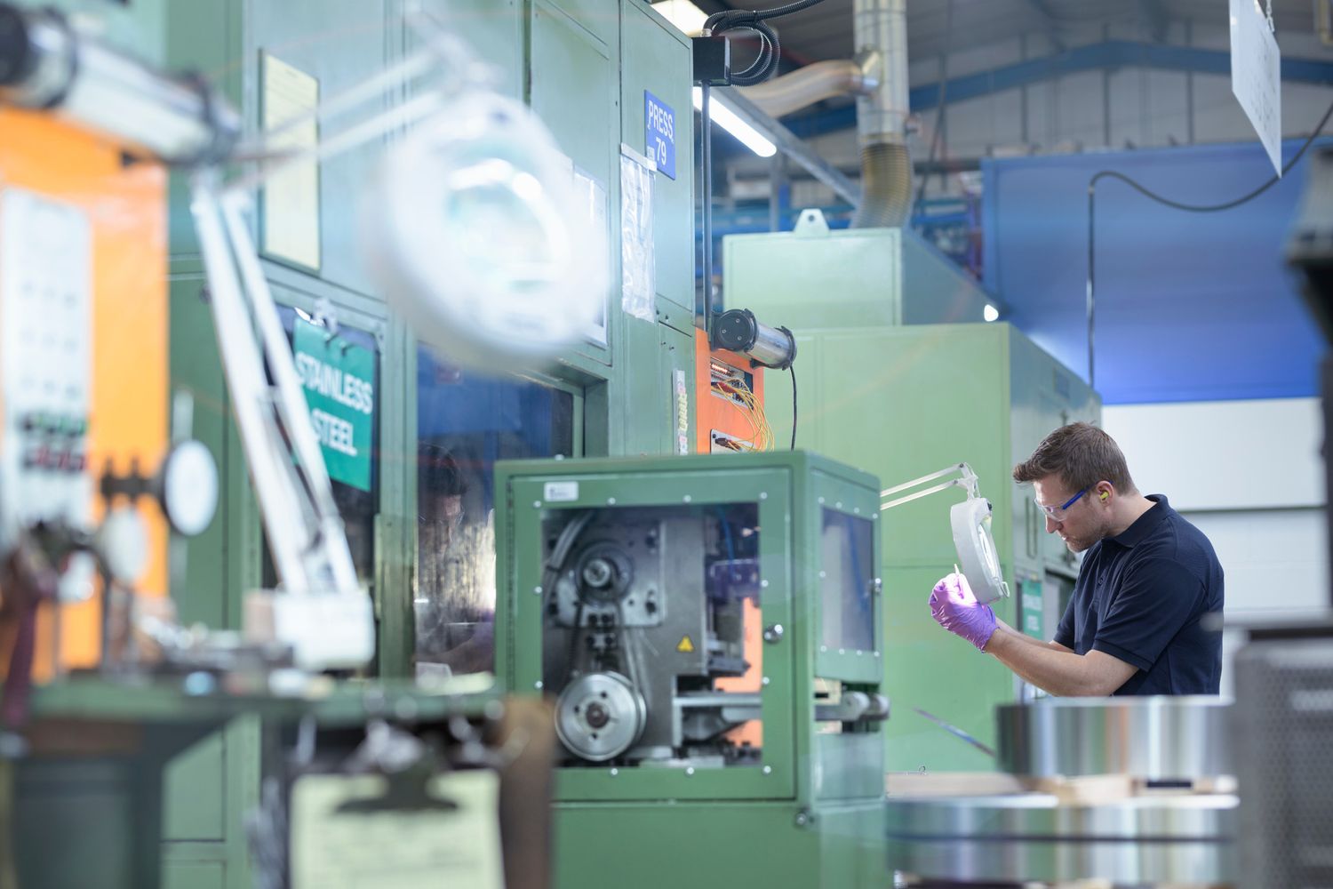 L'interno di un'industria