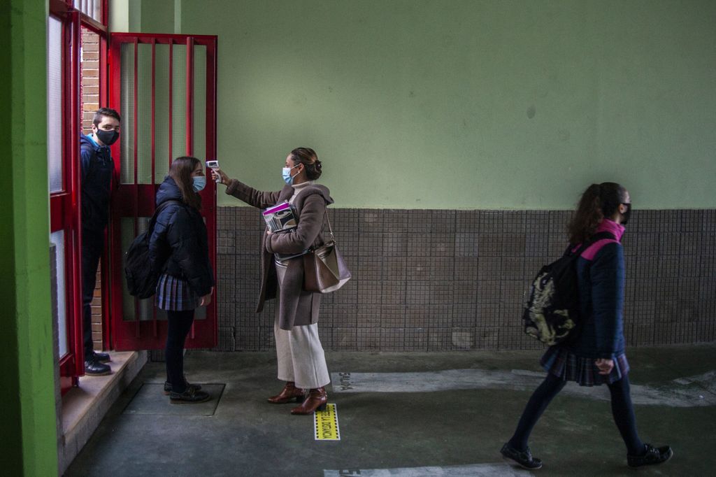 Scuola in Spagna durante il Covid