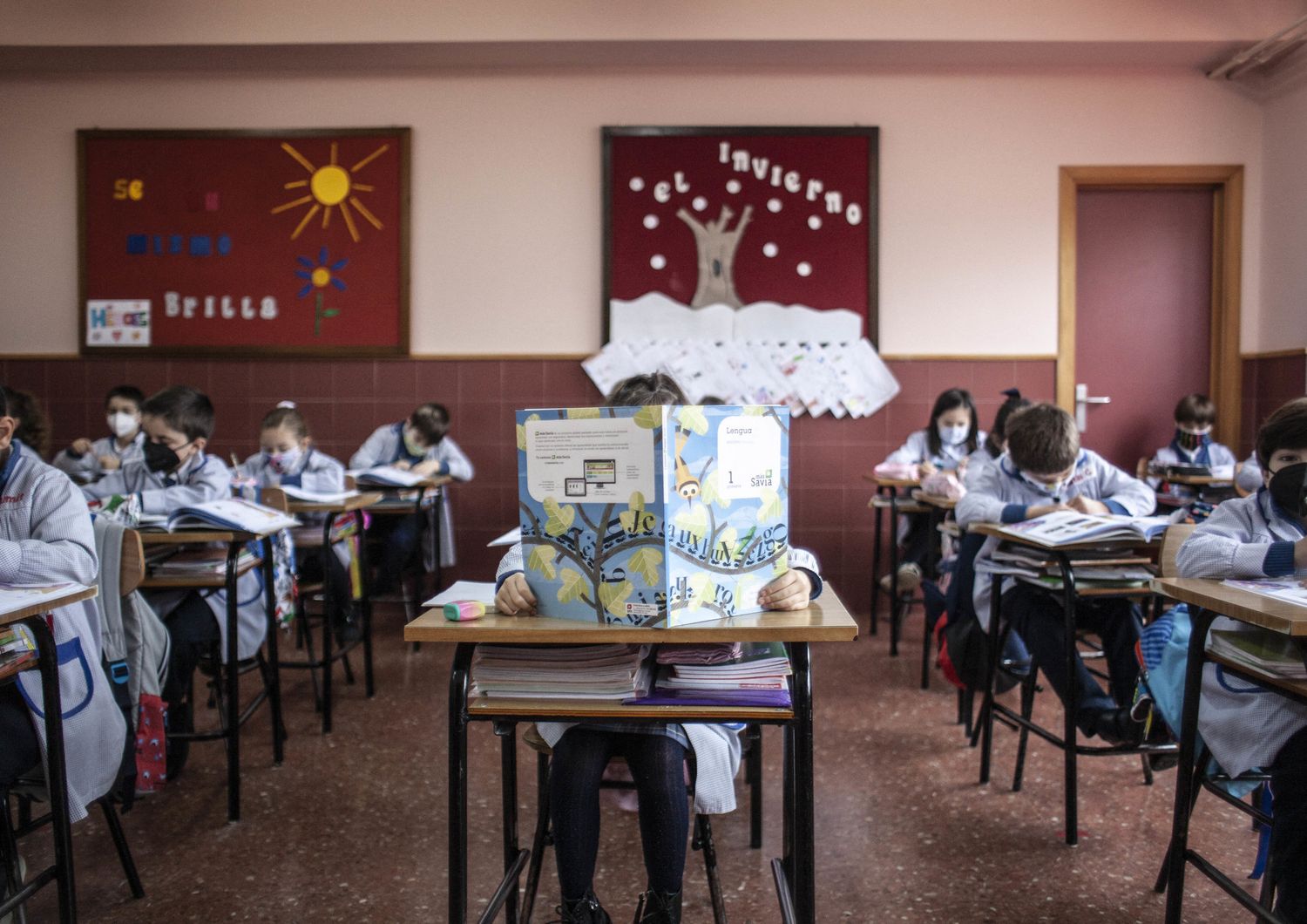 Scuola in Spagna durante il Covid