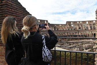 Il primo febbraio 2021 il Parco Archeologico del Colosseo riapre al pubblico dopo il lockdown durato 87 giorni per la pandemia Covid-19