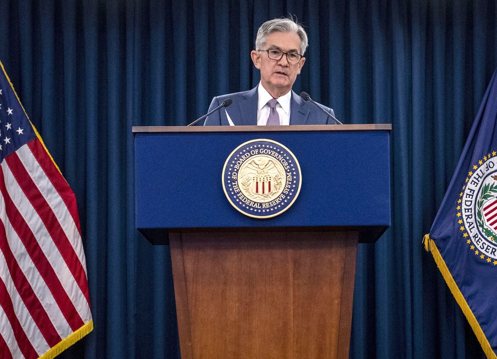 Il presidente della Federal Reserve, Jerome Powell