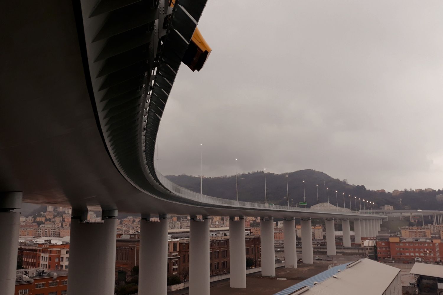 Il ponte San Giorgio di Genova