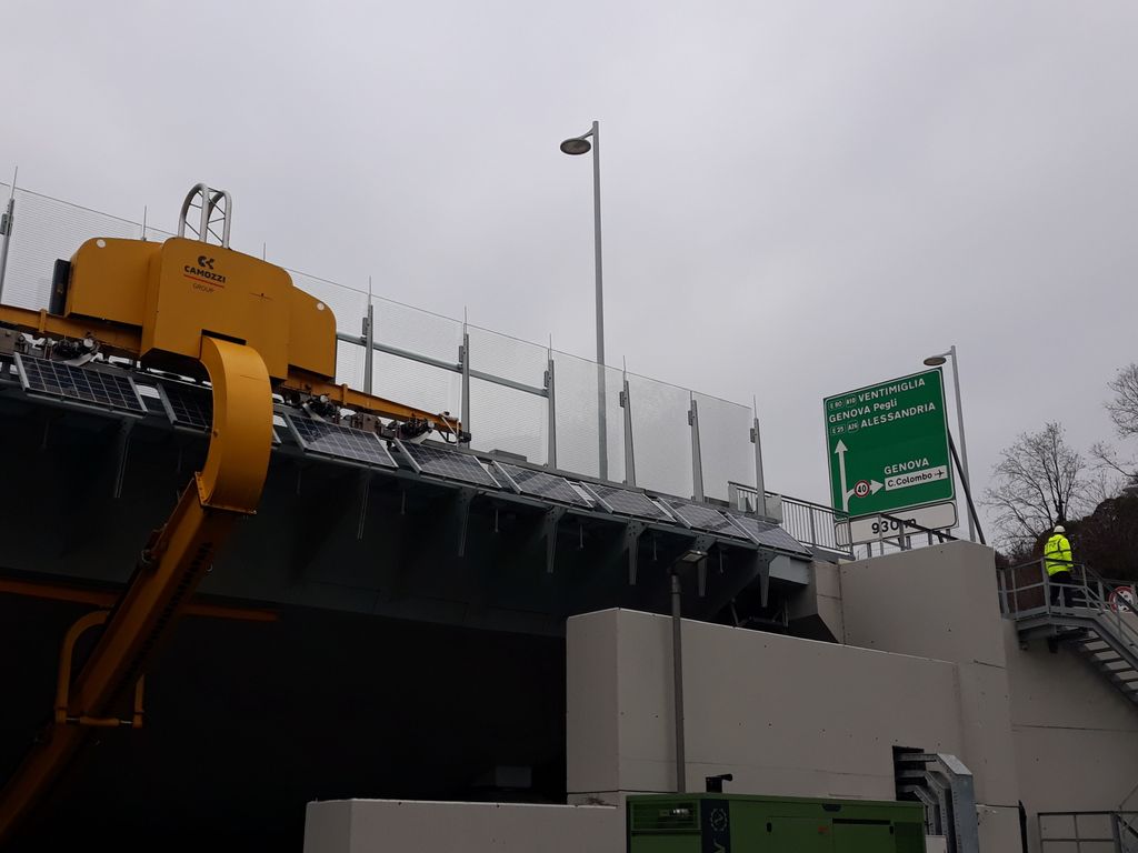 &nbsp;Il ponte San Giorgio di Genova