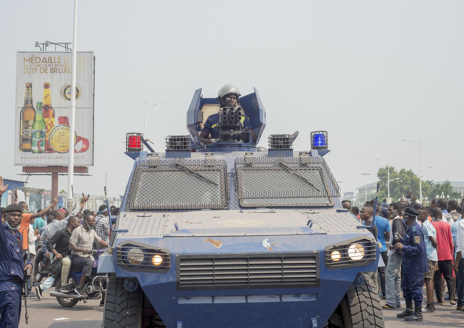 Polizia congolese