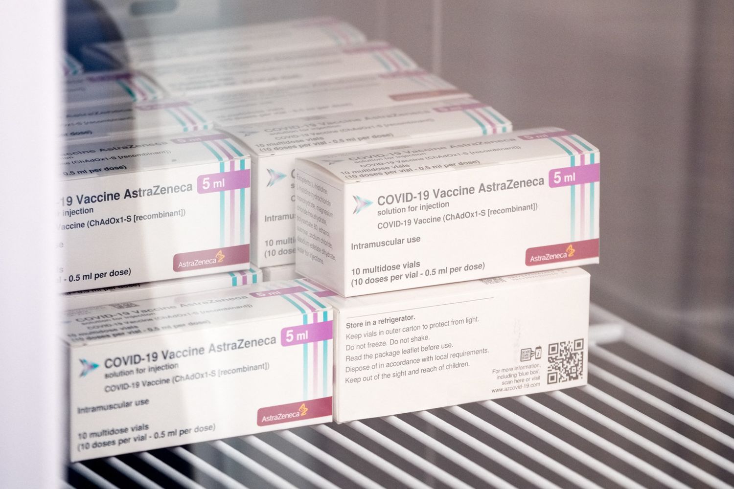 Confezioni del vaccino anti Covid di AstraZeneca