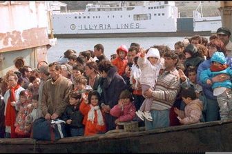 &nbsp;Migranti dall'Albania negli anni '90