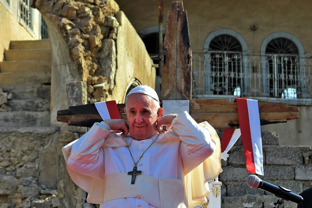 Papa Francesco a Mosul