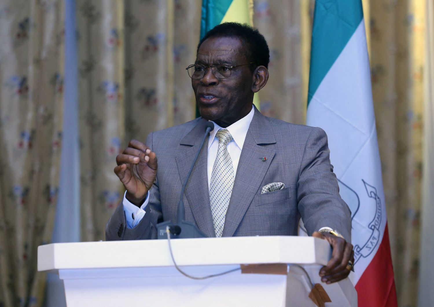 Teodoro&nbsp;Obiang&nbsp;Nguema, presidente della Guinea Equatoriale