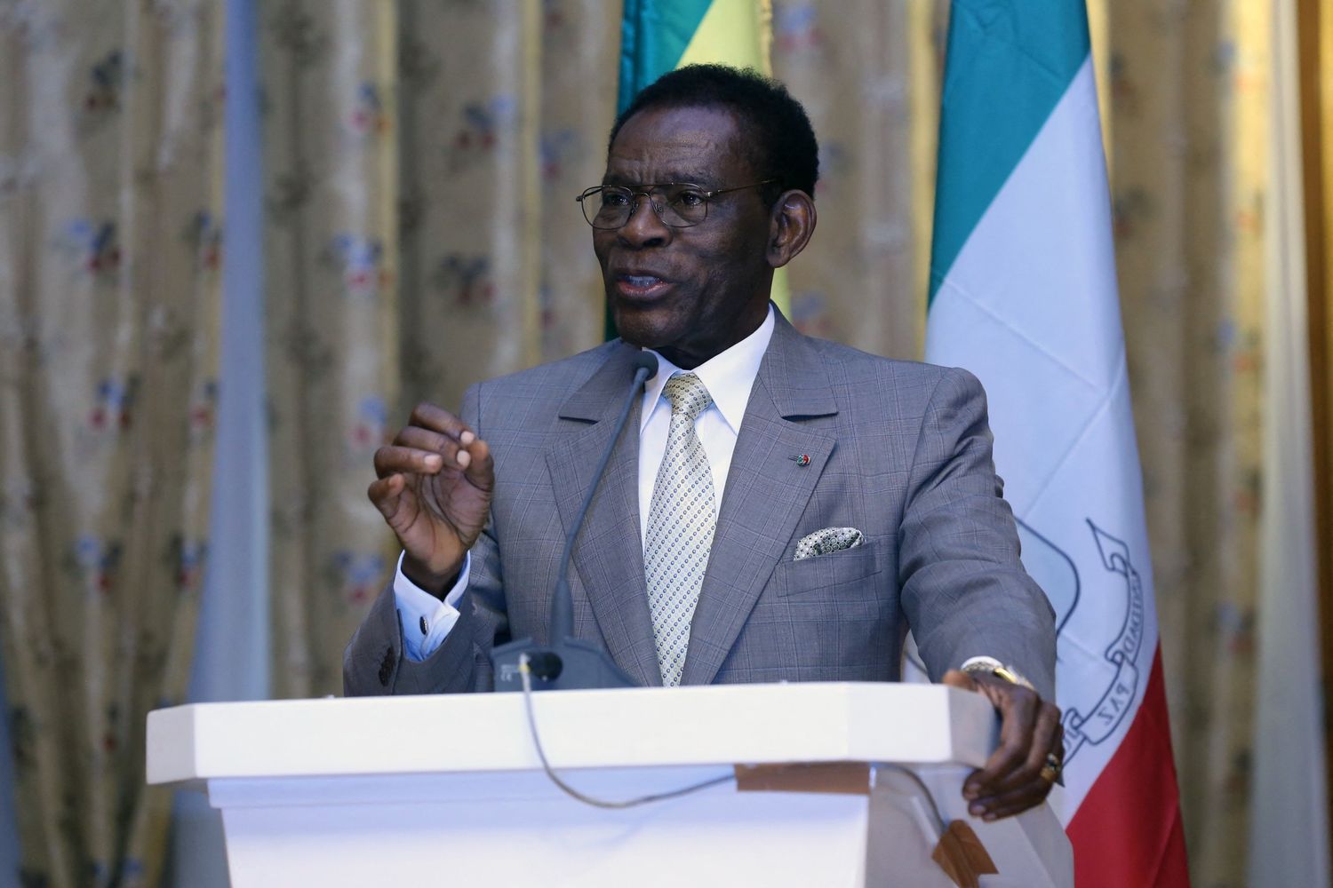 Teodoro&nbsp;Obiang&nbsp;Nguema, presidente della Guinea Equatoriale