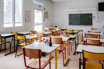 Scuole vuote a causa restrizioni Covid