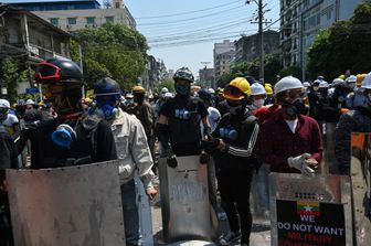 Proteste in Myanmar