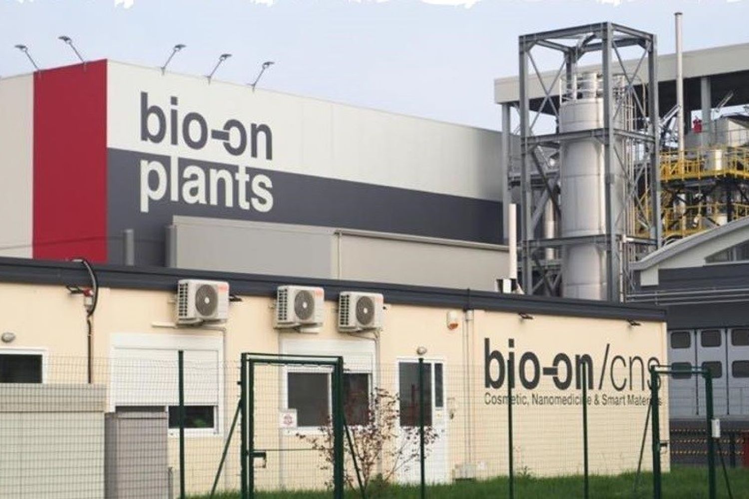 Lo stabilimento Bio-on