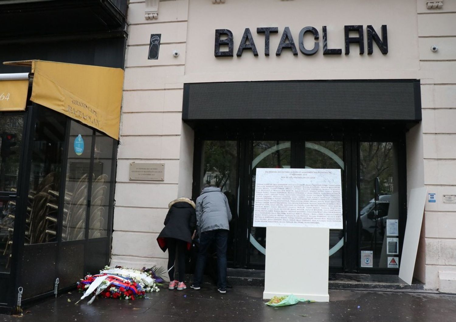 Commemorazione dell'attentato al Bataclan