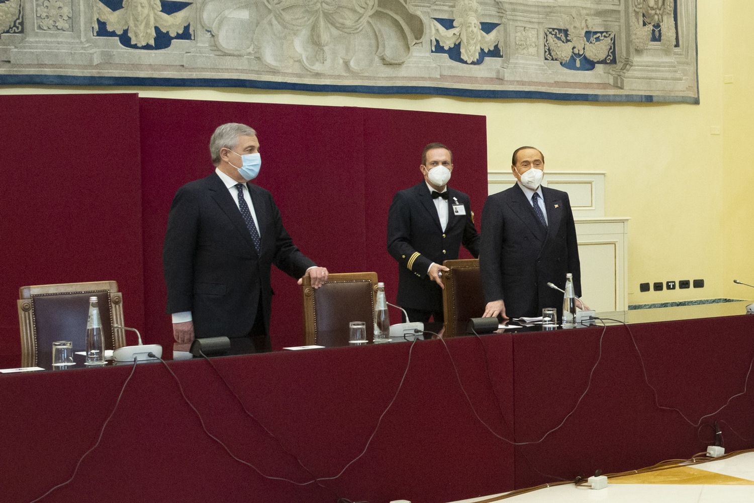 Silvio Berlusconi e Antonio Tajani