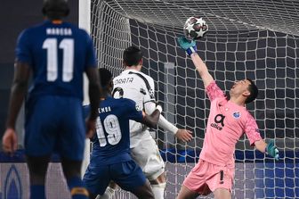 Champions League: Juventus-Porto, uno dei gol di Chiesa