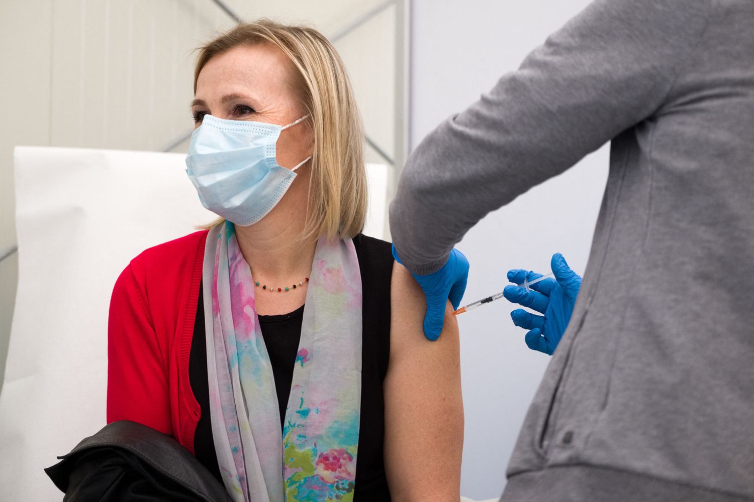 Una vaccinazione contro il Covid-19