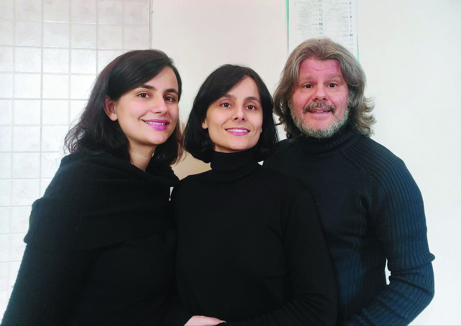 &nbsp;Lo staff della Service &amp;Work (da sinistra Celeste Pirazzini, Matilde Pirazzini e il presidente Marian Manea )